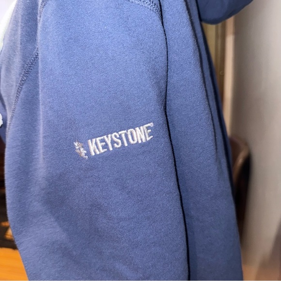 The North Face Navy Full-Zip Hoodie - Picture 4 of 6